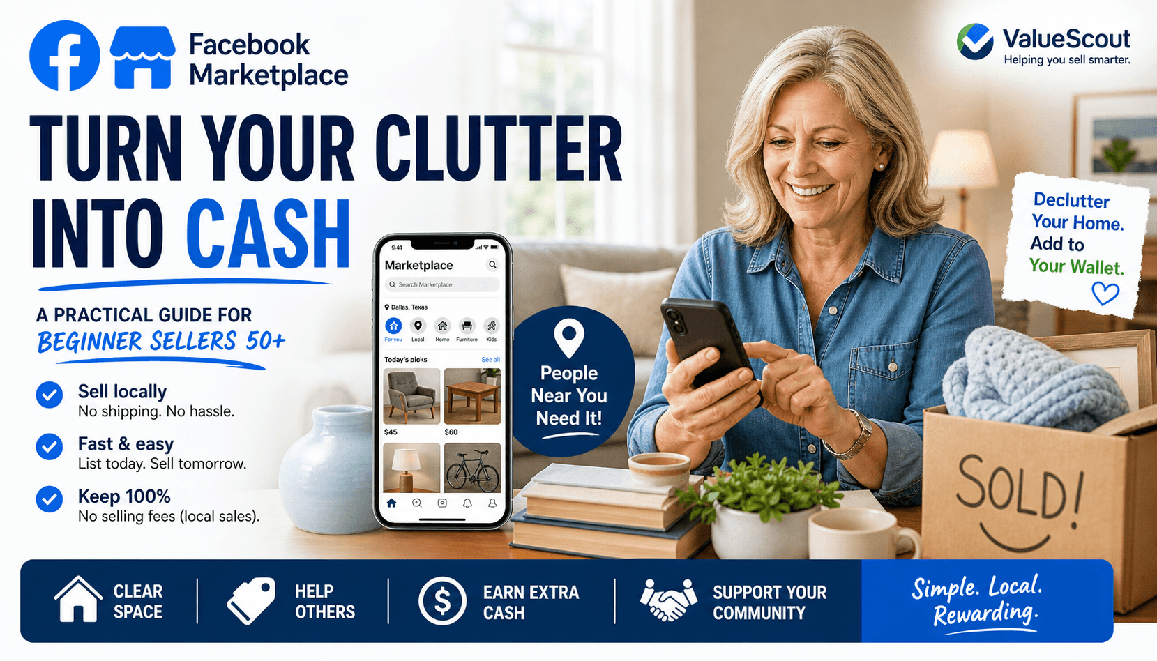 How to Sell on Facebook Marketplace: A Practical Guide to Local Decluttering